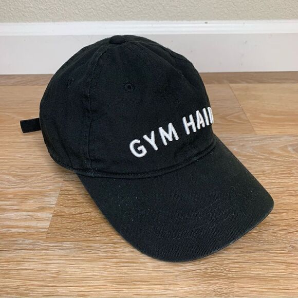 Old Navy “Gym Hair, Don’t Care” Women’s Adjustable Strapback Baseball Hat - Picture 5 of 13